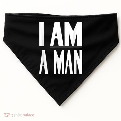 I Am A Man Civil Rights USA-Made Doggie Bandana