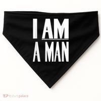I Am A Man Civil Rights USA-Made Doggie Bandana thumb 0