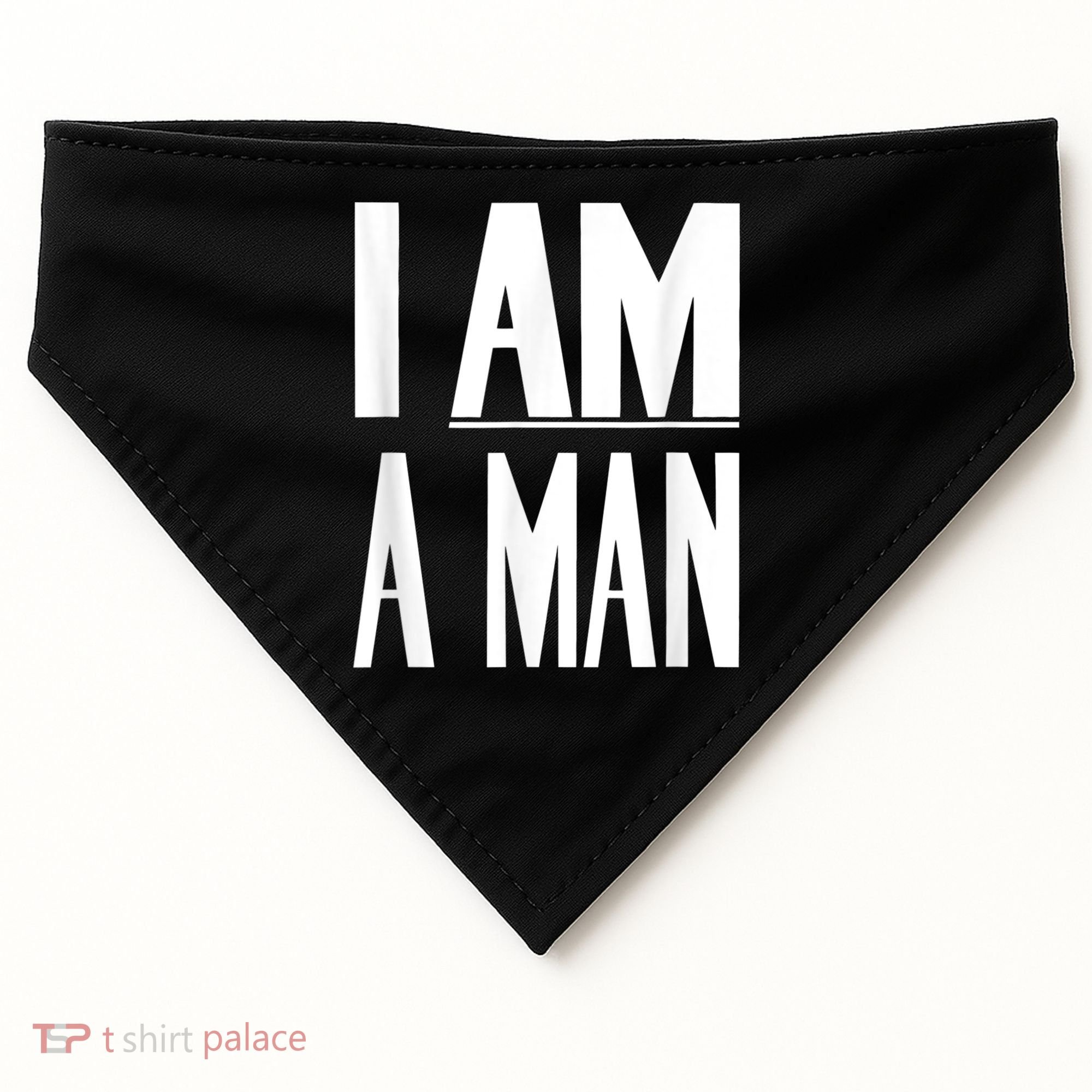 I Am A Man Civil Rights USA-Made Doggie Bandana