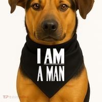 I Am A Man Civil Rights USA-Made Doggie Bandana thumb 1