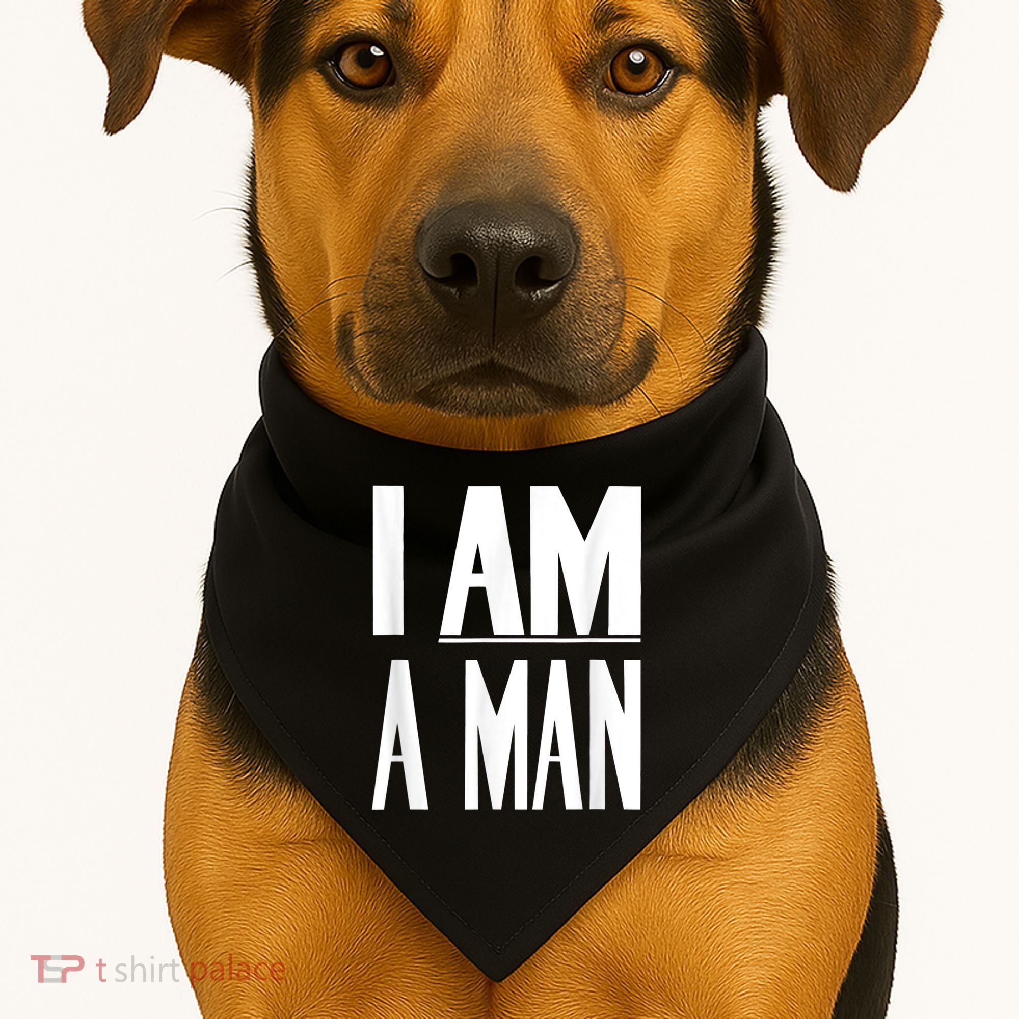 I Am A Man Civil Rights USA-Made Doggie Bandana