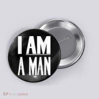 I Am A Man Civil Rights Button thumb 0