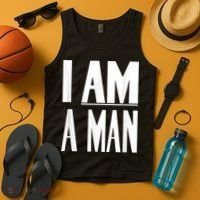 I Am A Man Civil Rights Tank Top thumb 4