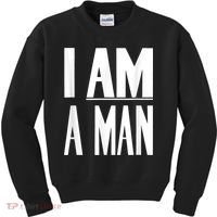 I Am A Man Civil Rights Kids Sweatshirt thumb 0