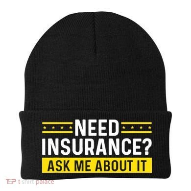 Insurance Agent Ask Me About It Need Insurance Broker Beanie