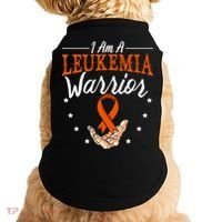 I Am A Leukemia Warrior Leukemia Awareness Month Support Doggie Tank thumb 0