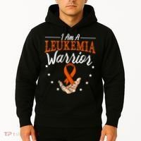 I Am A Leukemia Warrior Leukemia Awareness Month Support Hoodie thumb 2