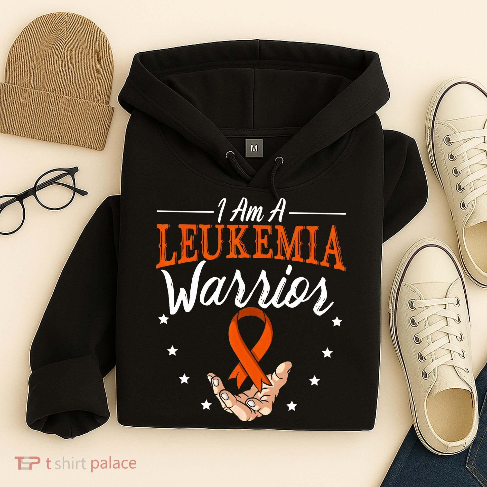 I Am A Leukemia Warrior Leukemia Awareness Month Support Hoodie
