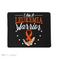 I Am A Leukemia Warrior Leukemia Awareness Month Support Mousepad thumb 0