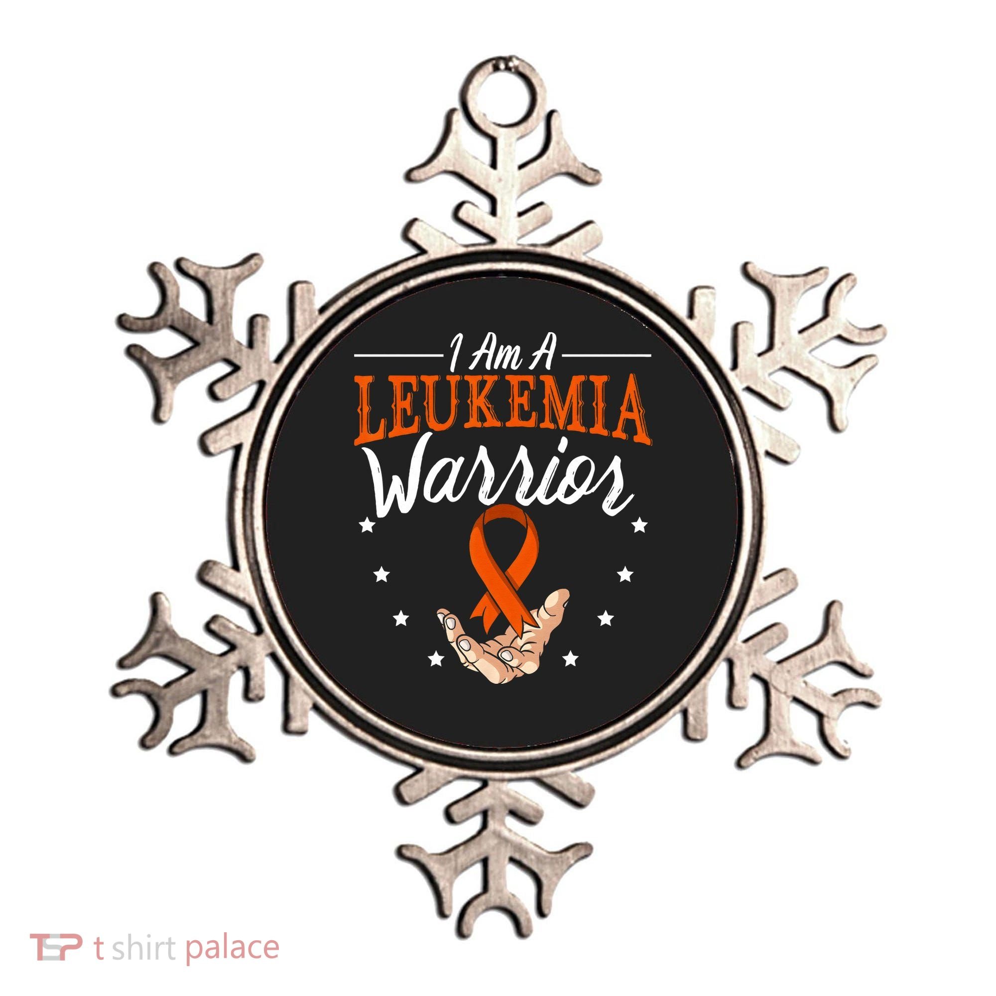 I Am A Leukemia Warrior Leukemia Awareness Month Support Ornament