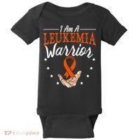 I Am A Leukemia Warrior Leukemia Awareness Month Support Baby Bodysuit thumb 0