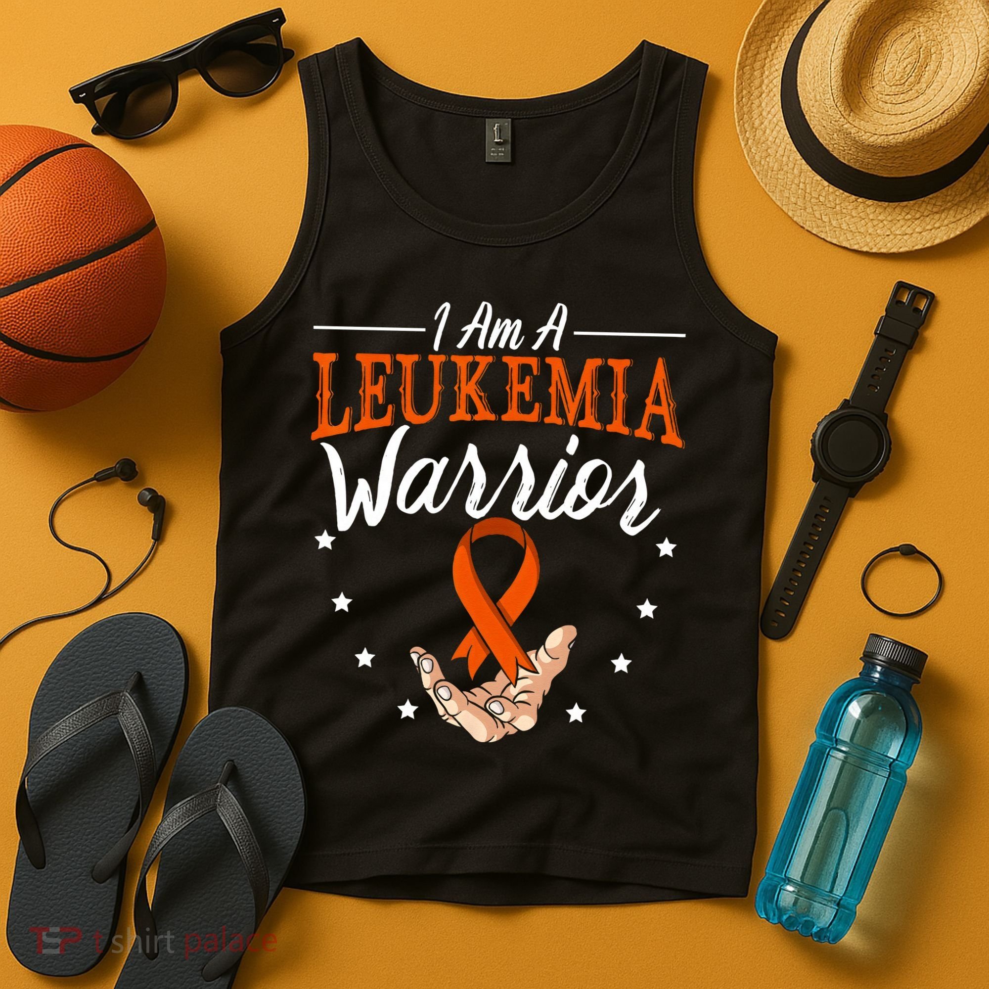 I Am A Leukemia Warrior Leukemia Awareness Month Support Tank Top