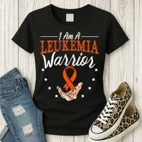 I Am A Leukemia Warrior Leukemia Awareness Month Support Women's T-Shirt thumb 3