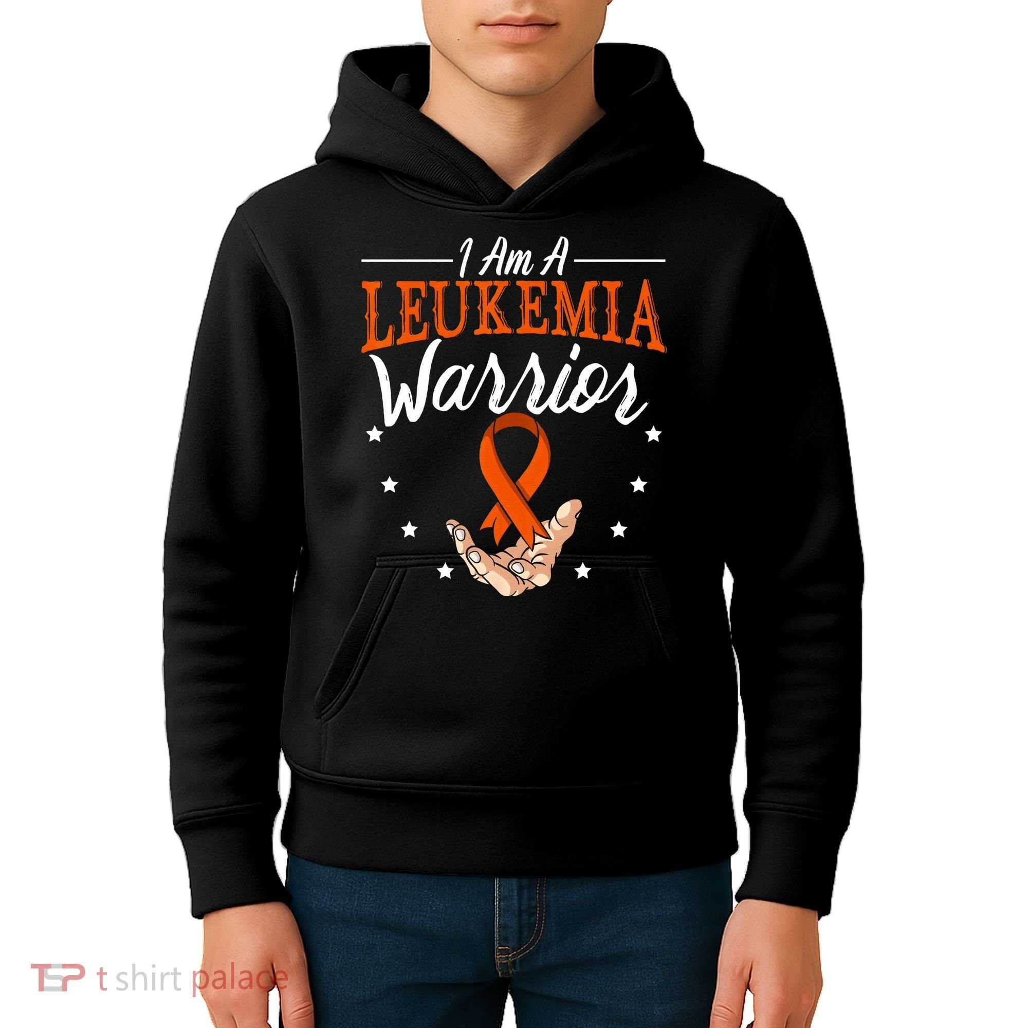 I Am A Leukemia Warrior Leukemia Awareness Month Support Kids Hoodie