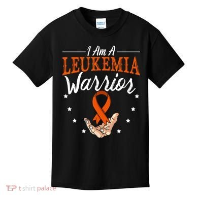 I Am A Leukemia Warrior Leukemia Awareness Month Support Kids T-Shirt