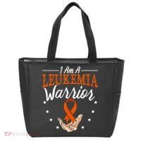 I Am A Leukemia Warrior Leukemia Awareness Month Support Tote Bag thumb 0
