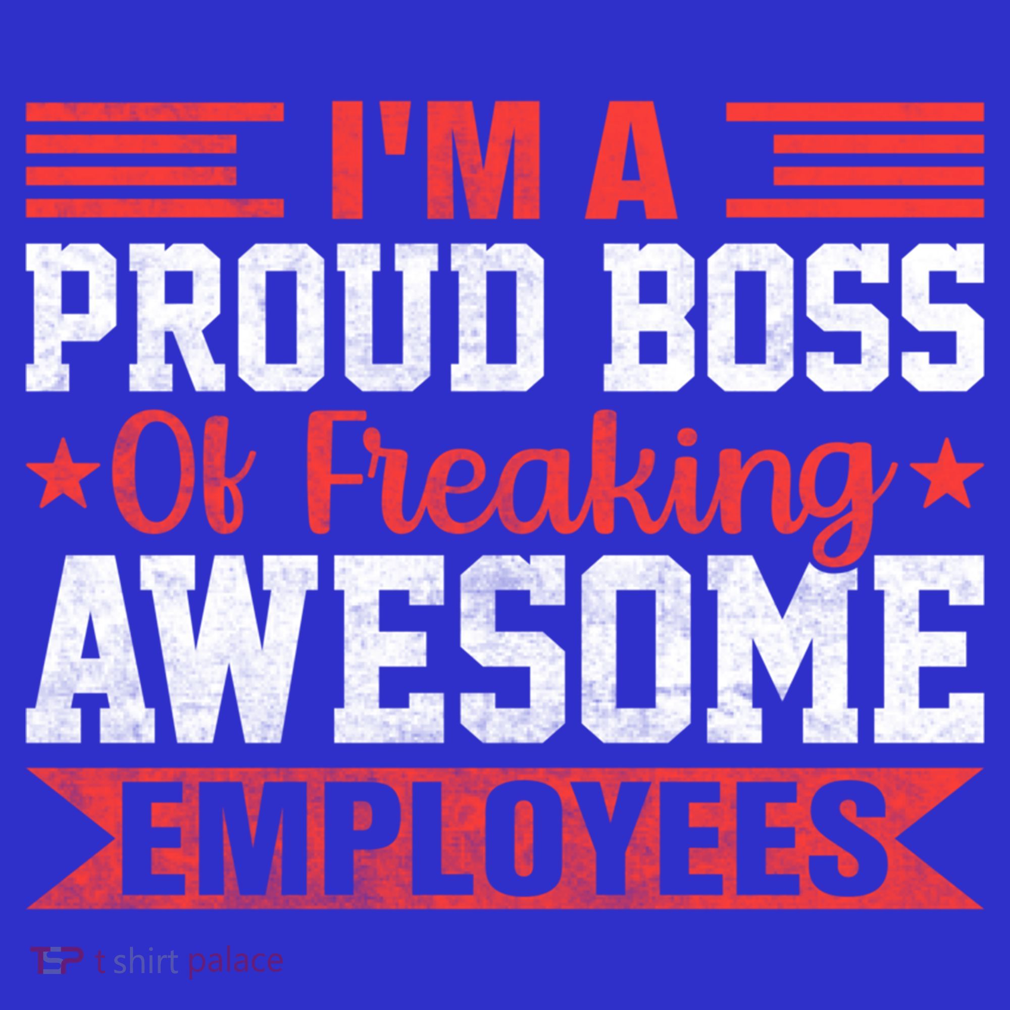 I Am A Proud Boss Of Freaking Awesome Employees Gift Coaster