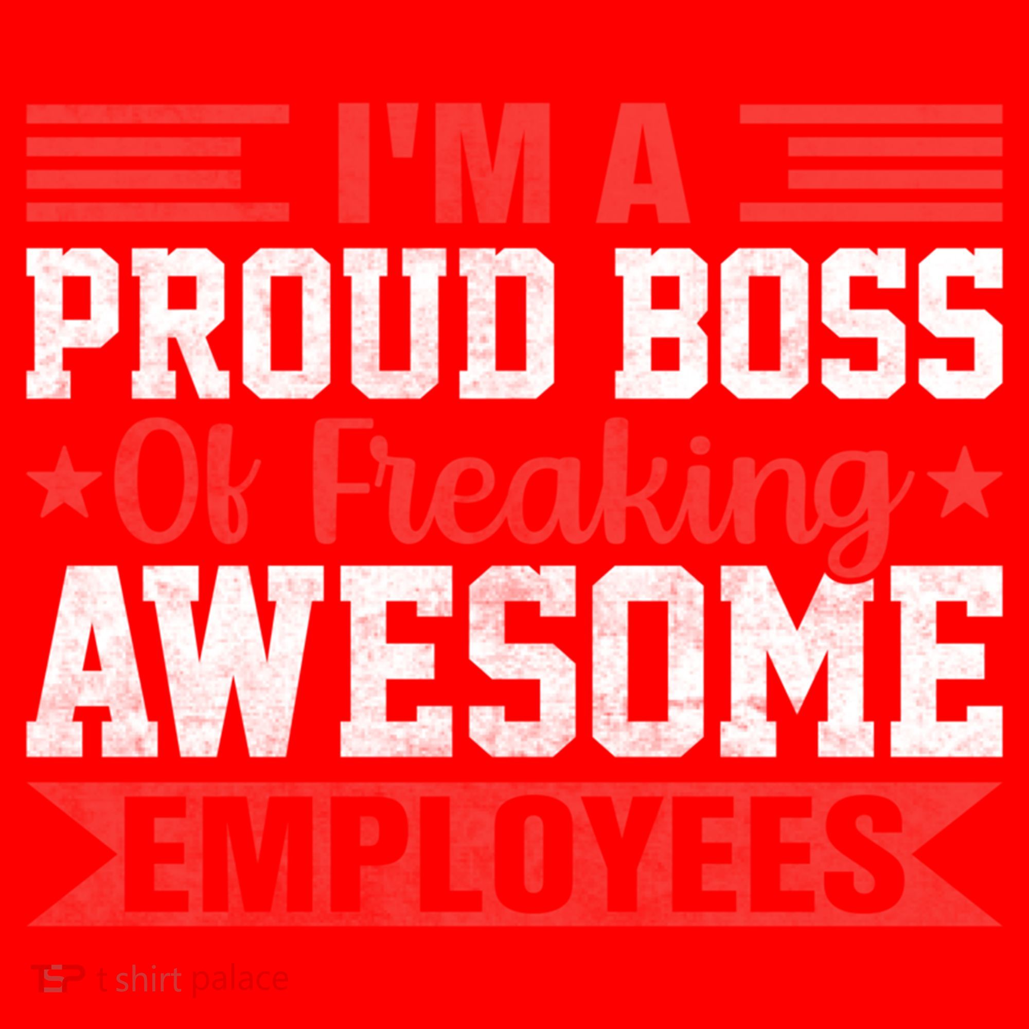 I Am A Proud Boss Of Freaking Awesome Employees Gift Santa Hat