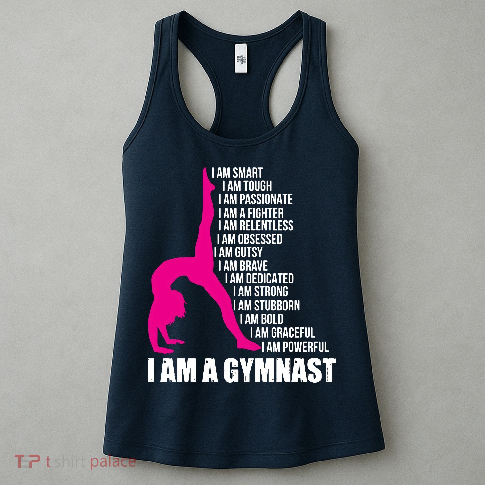 I Am A Gymnast Funny Handstand Gymnastics Gift Women Girl Women's Tank Top