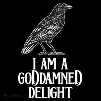 I Am A Goddamned Delight God Damned Funny Quote Stripe Pom Pom Beanie thumb 2