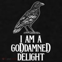 I Am A Goddamned Delight God Damned Funny Quote Ladies PosiCharge Tri-Blend Wicking Tank thumb 2