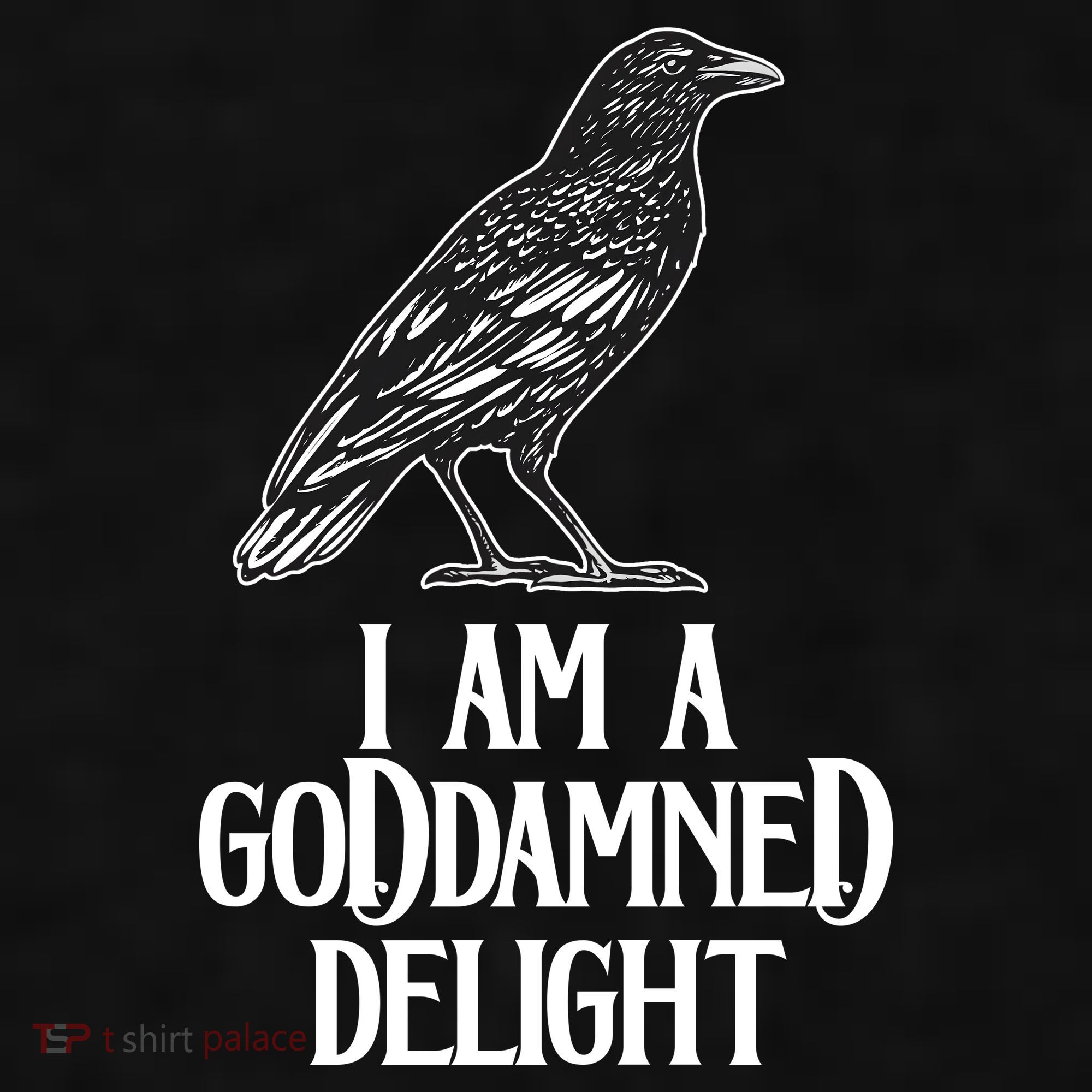 I Am A Goddamned Delight God Damned Funny Quote Ladies PosiCharge Tri-Blend Wicking Tank