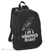 I Am A Goddamned Delight God Damned Funny Quote Port Authority Crush Ripstop Backpack thumb 1