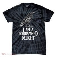 I Am A Goddamned Delight God Damned Funny Quote Tie-Dye T-Shirt thumb 0