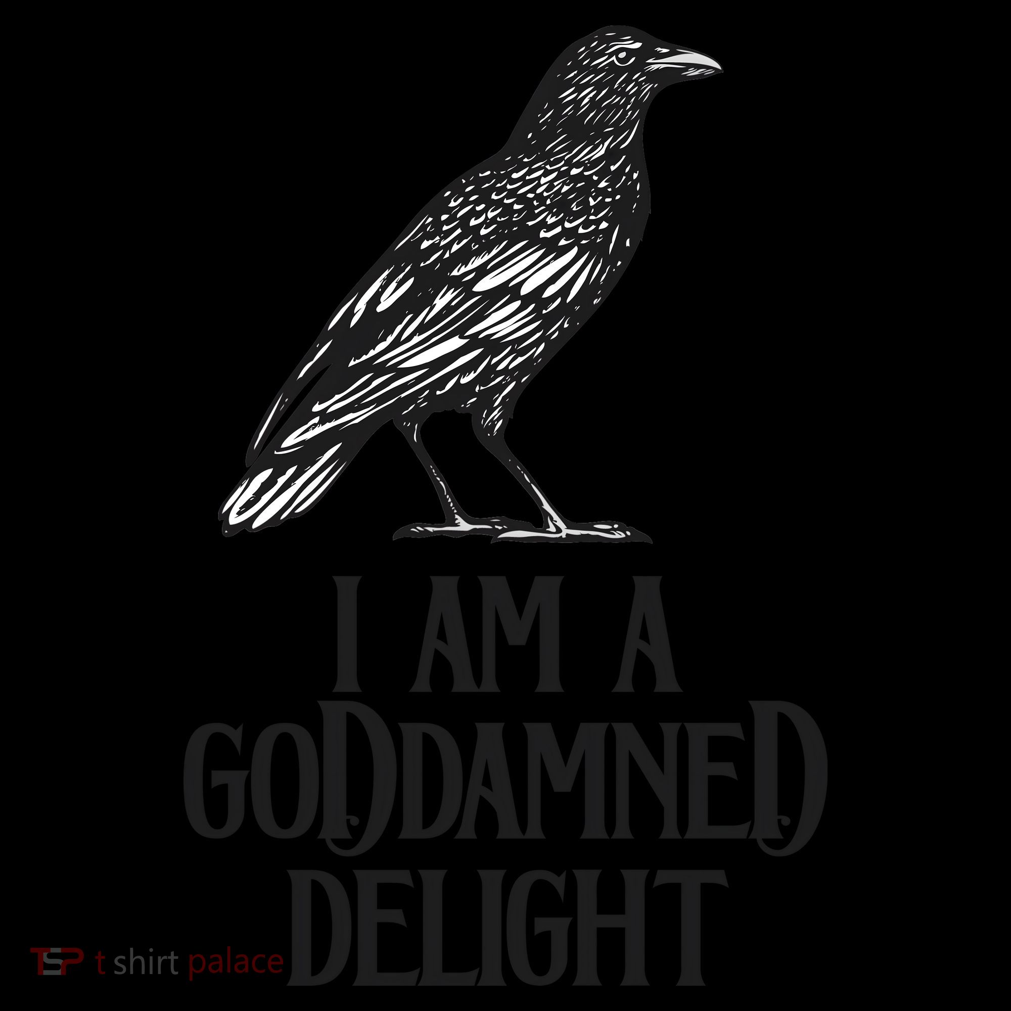 I Am A Goddamned Delight God Damned Funny Quote Kids Colorblock Raglan Jersey