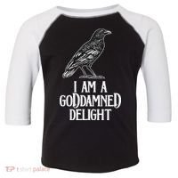 I Am A Goddamned Delight God Damned Funny Quote Toddler Fine Jersey T-Shirt thumb 0