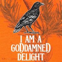 I Am A Goddamned Delight God Damned Funny Quote Kati Licensed 12" Camo Cuffed Beanie thumb 2