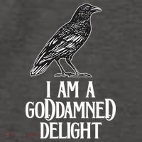 I Am A Goddamned Delight God Damned Funny Quote Vector Backpack thumb 2