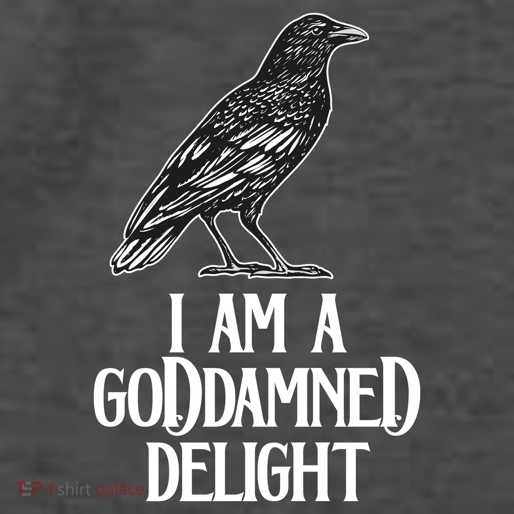 I Am A Goddamned Delight God Damned Funny Quote Vector Backpack