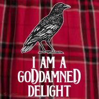 I Am A Goddamned Delight God Damned Funny Quote Men's Flannel Plaid Pajama Pants thumb 2