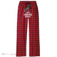 I Am A Goddamned Delight God Damned Funny Quote Women's Flannel Plaid Pajama Pants thumb 0