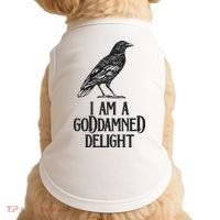 I Am A Goddamned Delight God Damned Funny Quote Doggie Tank thumb 0