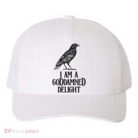 I Am A Goddamned Delight God Damned Funny Quote Yupoong Adult 5-Panel Trucker Hat thumb 0