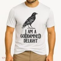 I Am A Goddamned Delight God Damned Funny Quote Cooling Performance Crew T-Shirt thumb 2