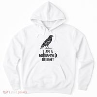 I Am A Goddamned Delight God Damned Funny Quote Hoodie thumb 0