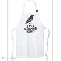 I Am A Goddamned Delight God Damned Funny Quote Apron thumb 0