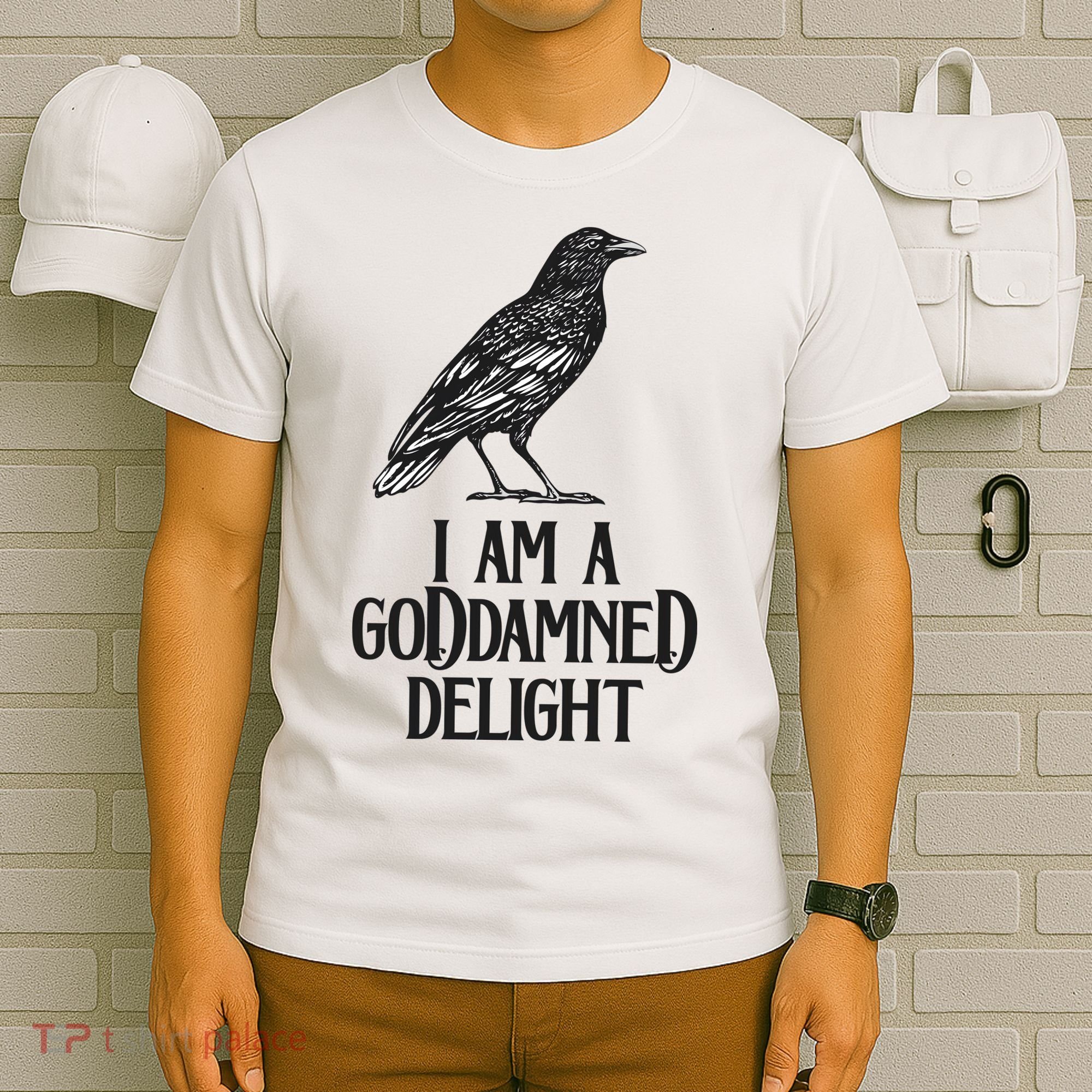 I Am A Goddamned Delight God Damned Funny Quote T-Shirt