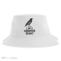 I Am A Goddamned Delight God Damned Funny Quote Sustainable Bucket Hat thumb 0