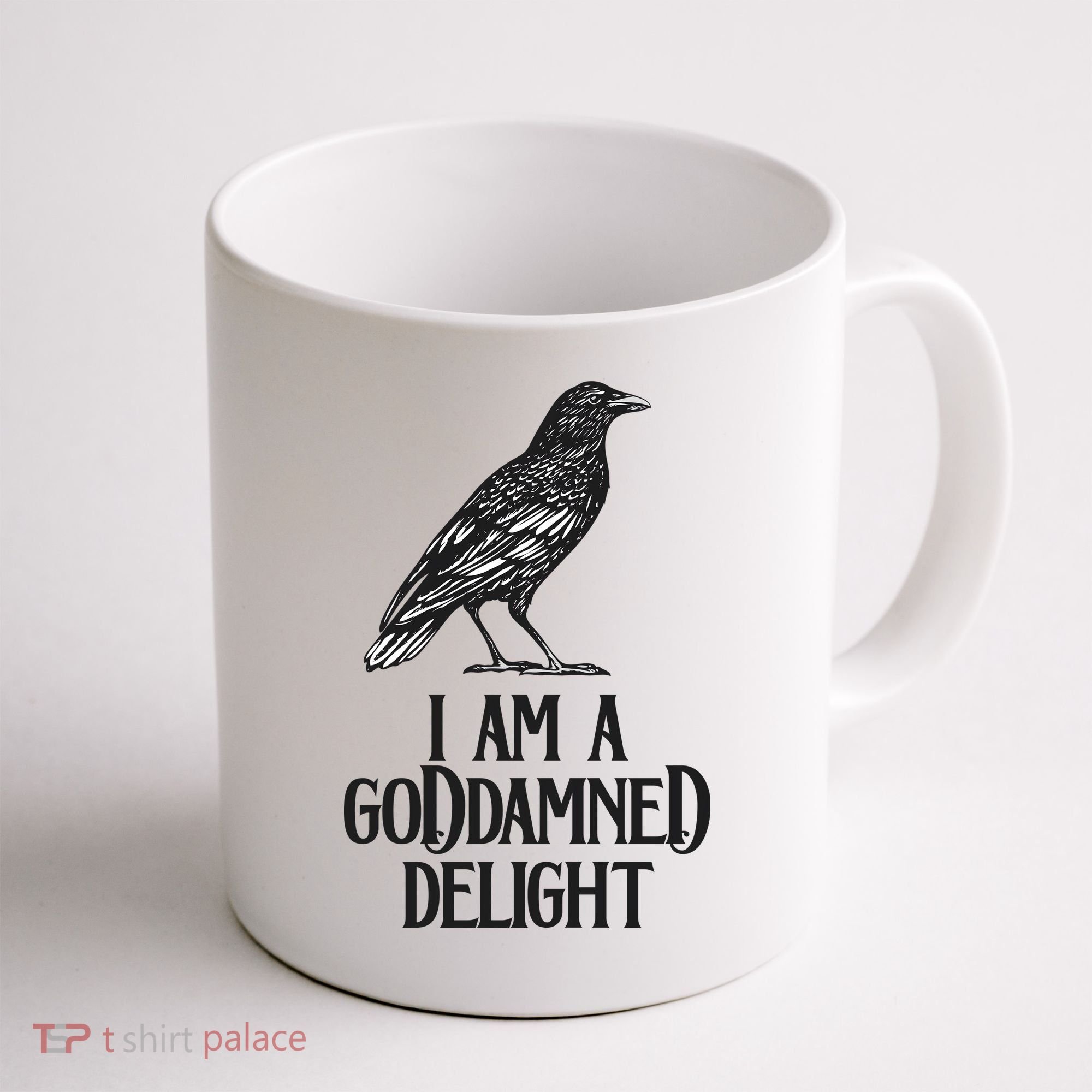 I Am A Goddamned Delight God Damned Funny Quote Coffee Mug