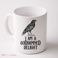 I Am A Goddamned Delight God Damned Funny Quote Coffee Mug thumb 0