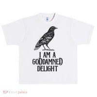 I Am A Goddamned Delight God Damned Funny Quote Urban Oversized Heavyweight T-Shirt thumb 0