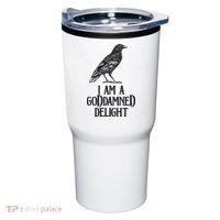 I Am A Goddamned Delight God Damned Funny Quote Tumbler thumb 0