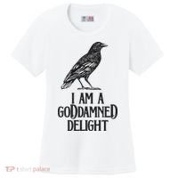 I Am A Goddamned Delight God Damned Funny Quote Women's Cooling Performance Crew T-Shirt thumb 0