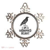 I Am A Goddamned Delight God Damned Funny Quote Ornament thumb 0