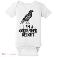 I Am A Goddamned Delight God Damned Funny Quote Baby Bodysuit thumb 0