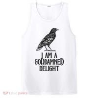 I Am A Goddamned Delight God Damned Funny Quote PosiCharge Competitor Tank thumb 0
